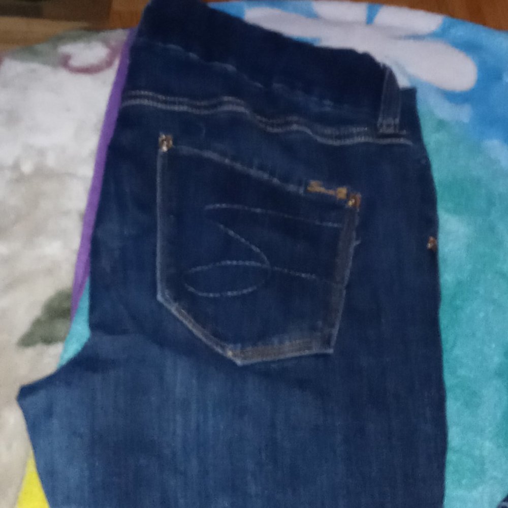 Seven7 Ladies Tummyless Skinny Jean  *size 16